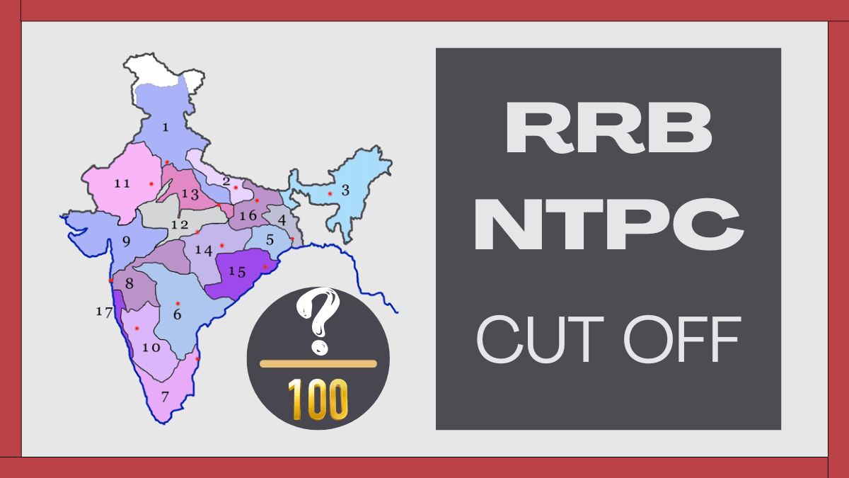RRB NTPC Cut Off Previous Year Zonewise