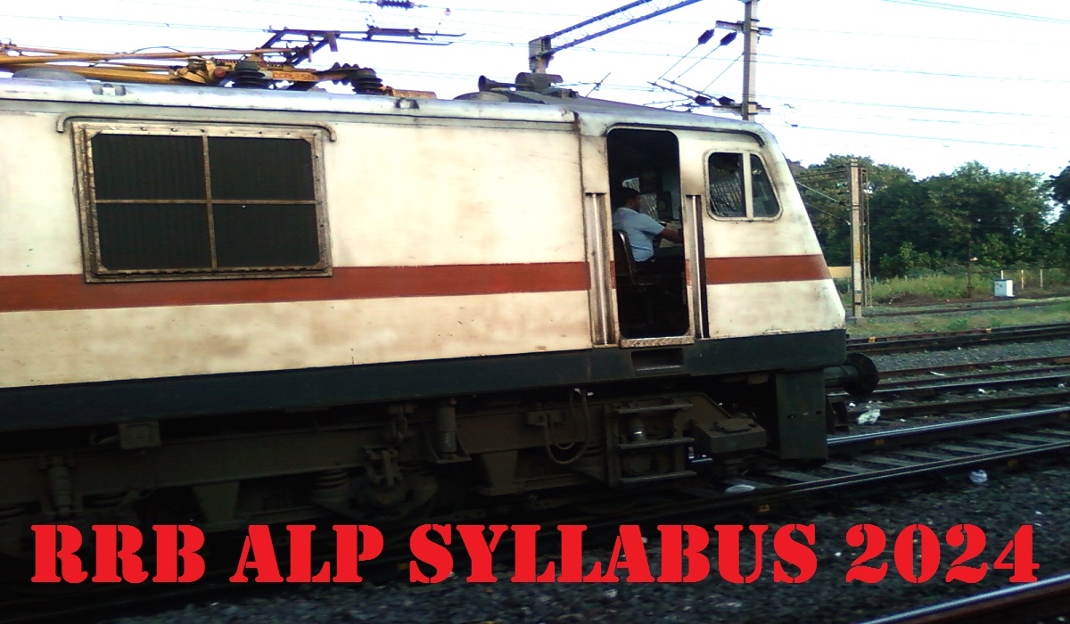 rrb alp syllabus 2024